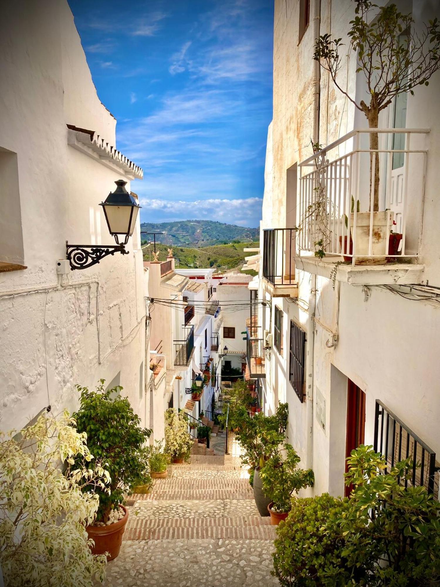 Ferienwohnung Buenos Suenos- Balcon De Frigiliana Exterior foto